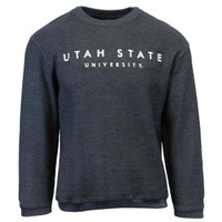 utah state university corded sweatshirt
